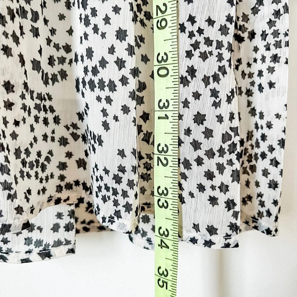 NWT Umgee Star Starburst Tunic Blouse Size Small Oversized Flowy - Picture 10 of 11